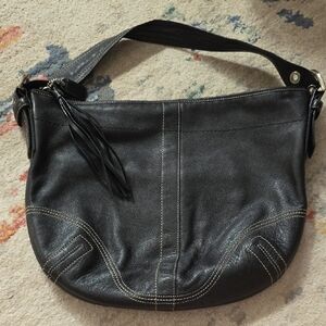 Coach Leather Shoulder Bag